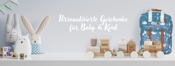 Personalisierte Geschenke für Baby & Kind